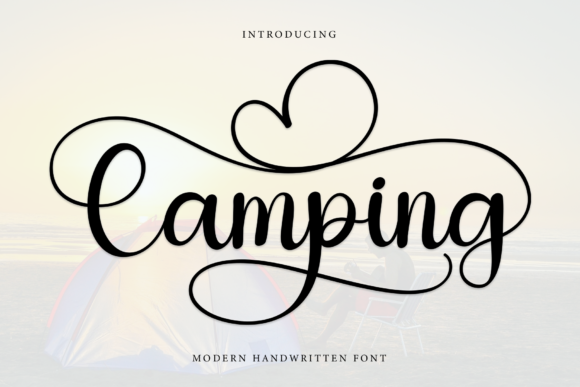 Camping Font - Featured Image