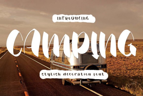Camping Font - Featured Image