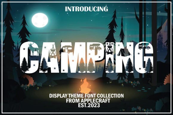 Camping Font - Featured Image