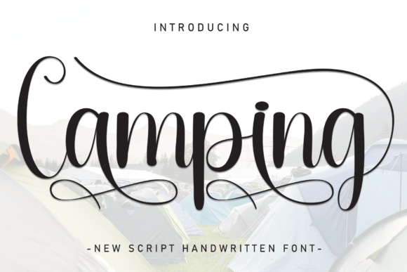 Camping Font - Featured Image