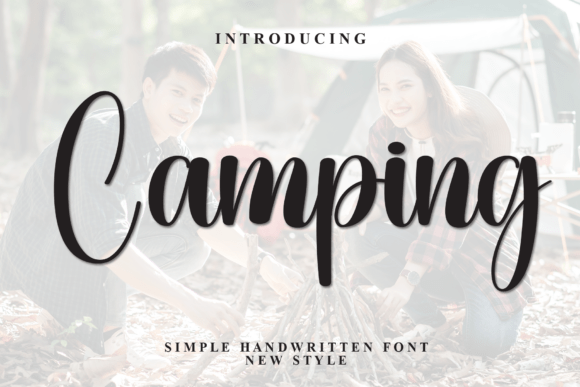 Camping Font - Featured Image