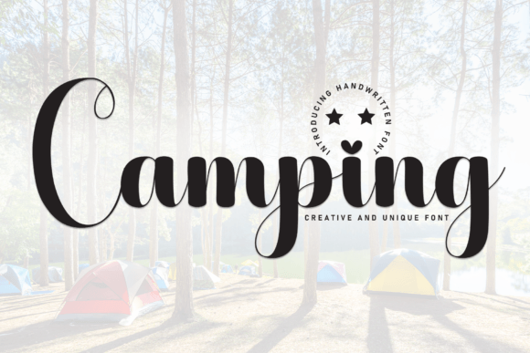 Camping Font - Featured Image
