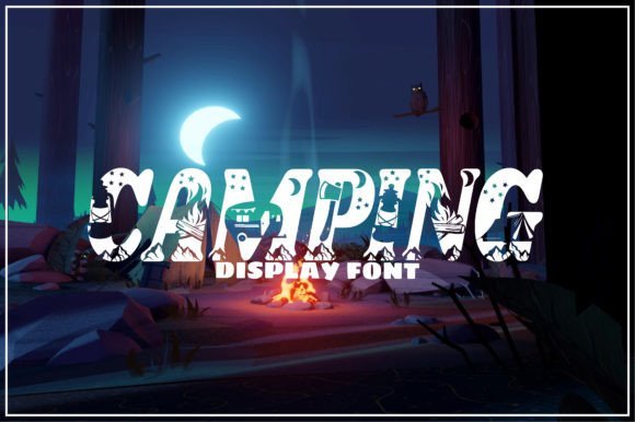 Camping Font - Featured Image