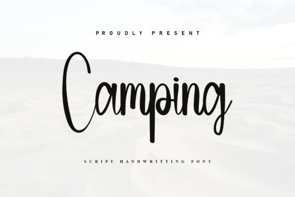 Camping Font - Featured Image