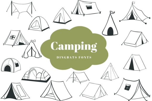 Camping Font - Featured Image
