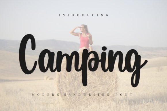 Camping Font - Featured Image