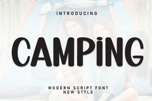 Camping Font - Featured Image