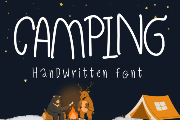 Camping Font - Featured Image