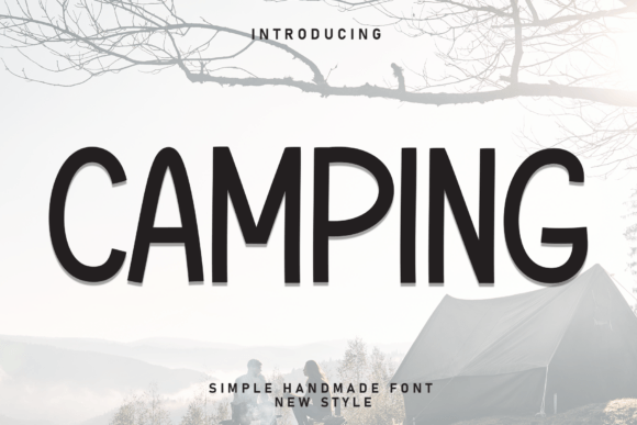 Camping Font - Featured Image