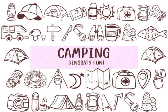 Camping Font - Featured Image