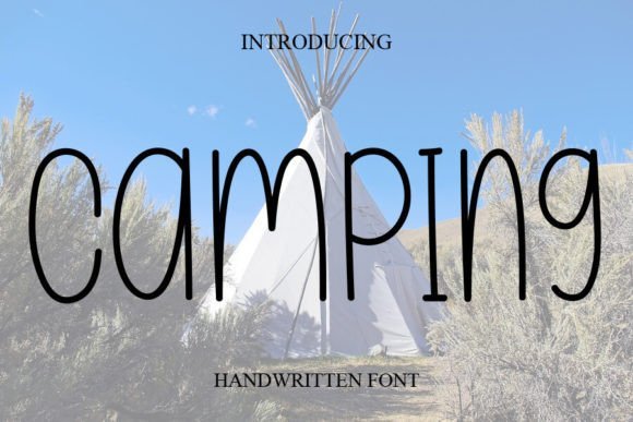 Camping Font - Featured Image