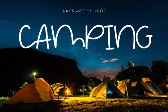 Camping Font - Featured Image