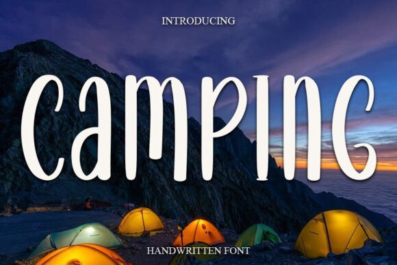 Camping Font - Featured Image