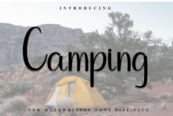Camping Font - Featured Image