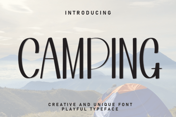 Camping Font - Featured Image