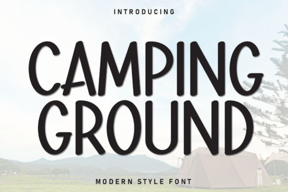 Camping Ground Font - Featured Image