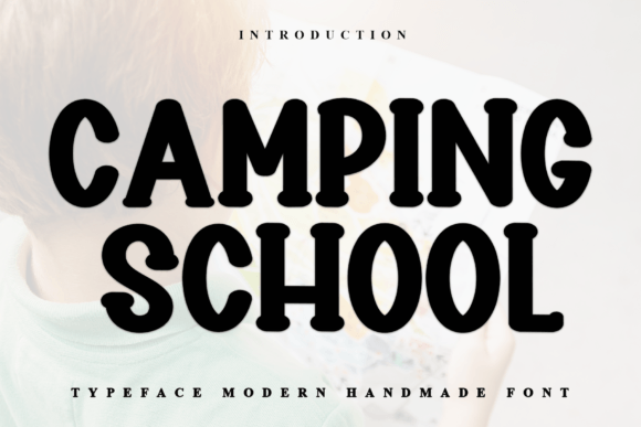 Camping School Font - Featured Image