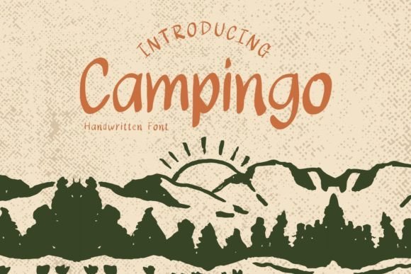 Campingo Font - Featured Image