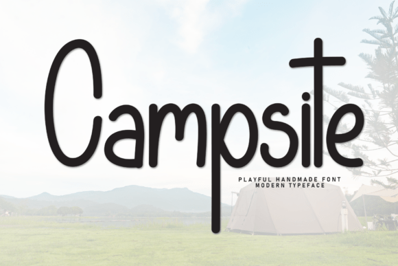 Campsite Font - Featured Image
