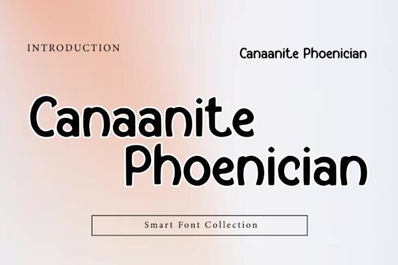 Canaanite Phoenician Font - Featured Image