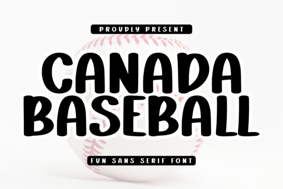 Canada Baseball Font - Featured Image