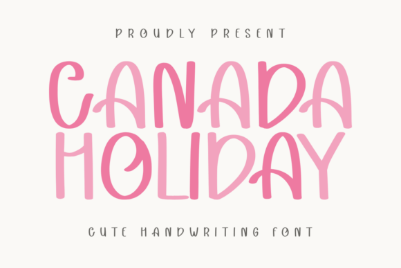 Canada Holiday Font - Featured Image