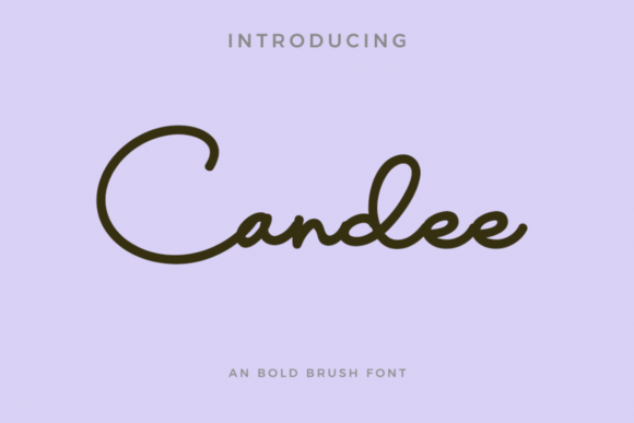 Candee Font - Featured Image