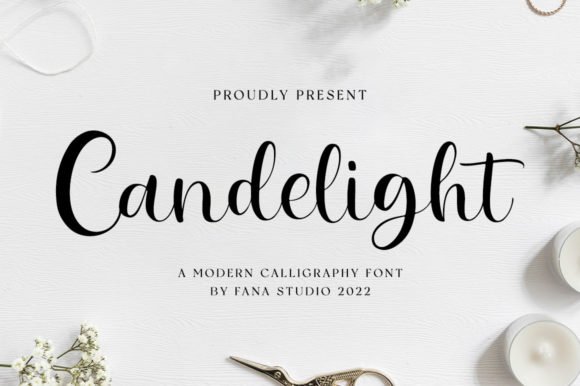 Candelight Font - Featured Image
