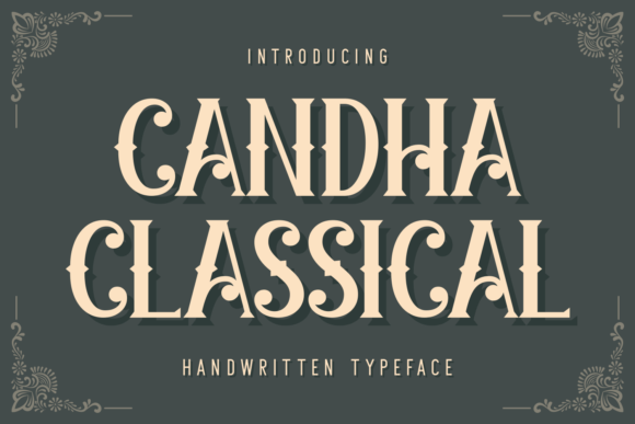 Candha Classical Font - Featured Image