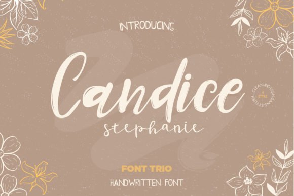 Candice Trio Font - Featured Image