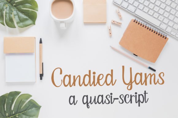Candied Yams Font - Featured Image