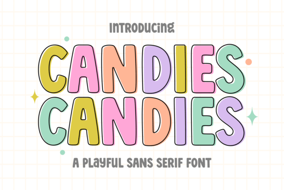 Candies Font - Featured Image