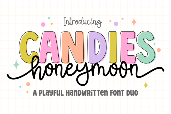 Candies Honeymoon Font - Featured Image