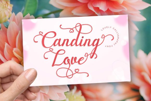 Canding Love Font - Featured Image