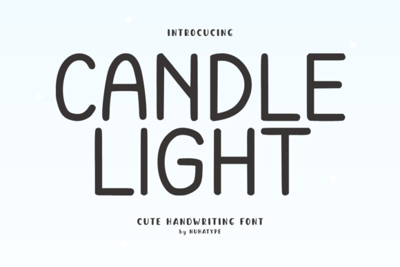 Candle Light Font - Featured Image