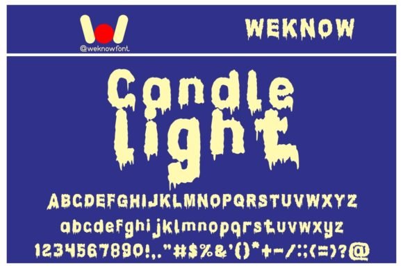 Candle Light Font - Featured Image