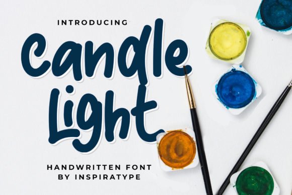 Candle Light Font - Featured Image