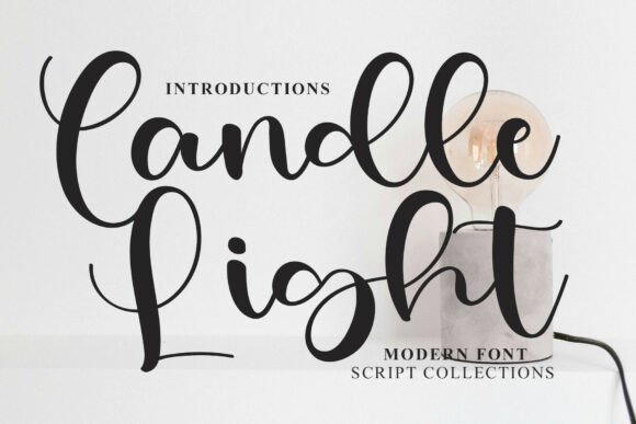 Candlelight Font - Featured Image