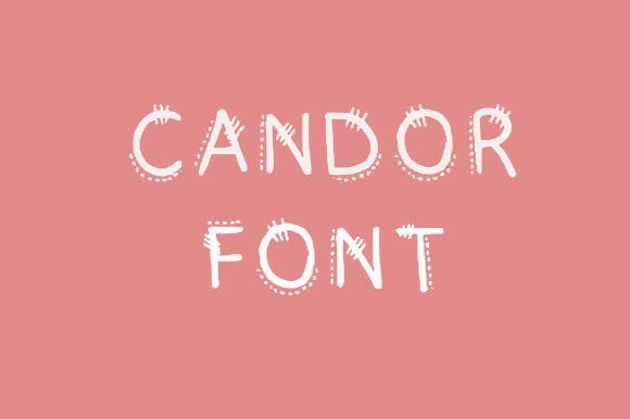 Candor Font - Featured Image