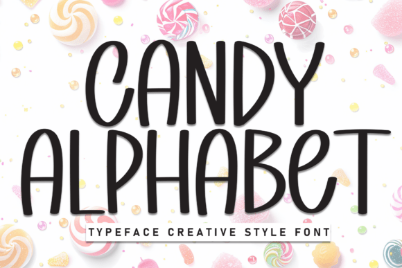 Candy Alphabet Font - Featured Image