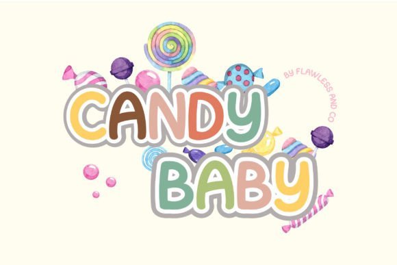 Candy Baby Font - Featured Image