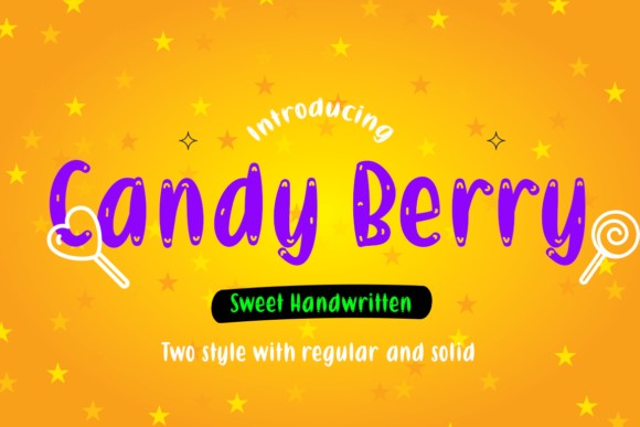 Candy Berry Font - Featured Image