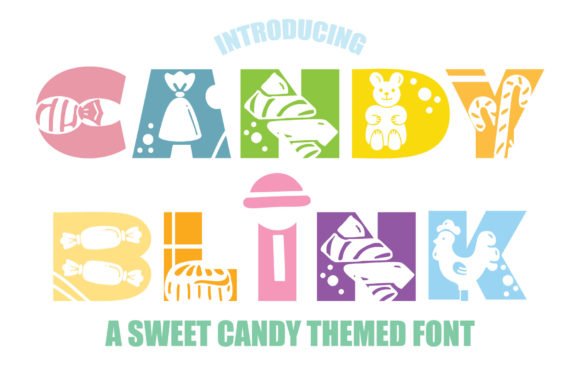 Candy Blink Font - Featured Image