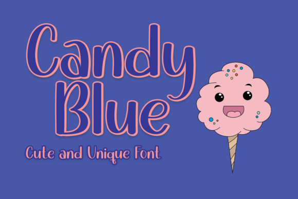 Candy Blue Font - Featured Image