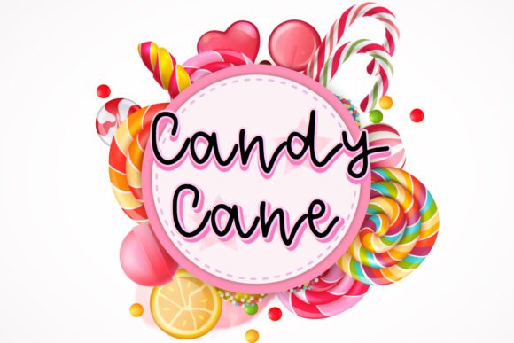 Candy Cane Font - Featured Image