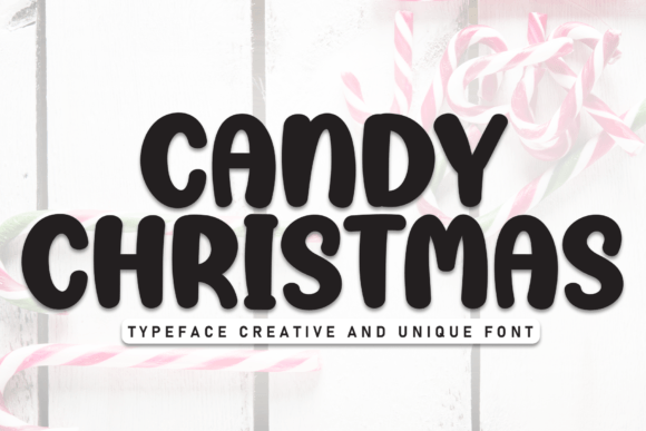 Candy Christmas Font - Featured Image