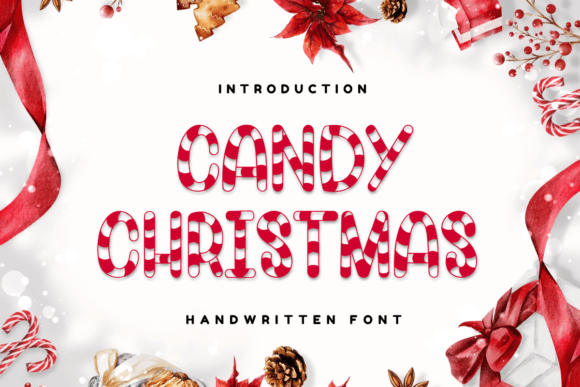 Candy Christmas Font - Featured Image