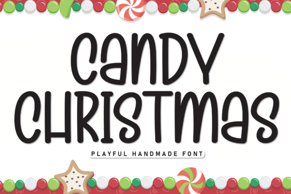 Candy Christmas Font - Featured Image