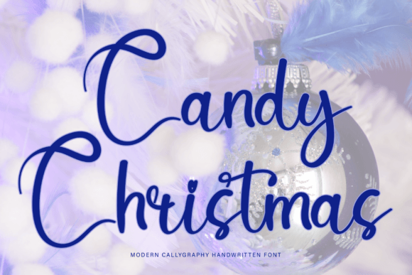 Candy Christmas Font - Featured Image