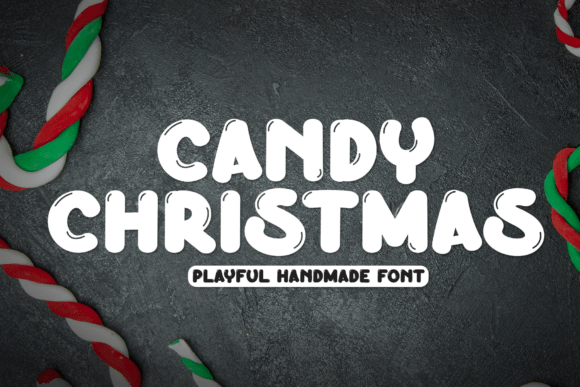 Candy Christmas Font - Featured Image